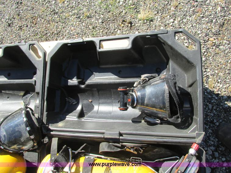 image for item BS9904 (2) Scott fresh air respirator/tank systems