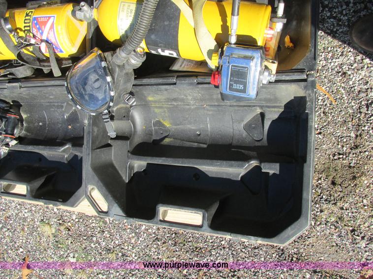 image for item BS9904 (2) Scott fresh air respirator/tank systems