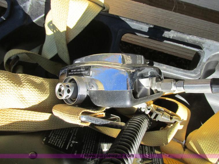 image for item BS9904 (2) Scott fresh air respirator/tank systems