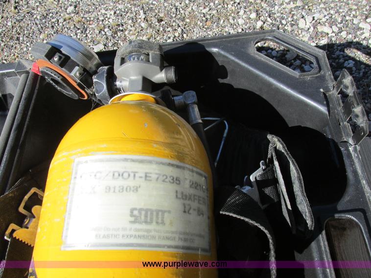image for item BS9904 (2) Scott fresh air respirator/tank systems