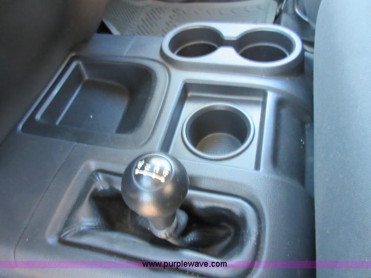 image for item I1845 2011 Dodge Ram 3500 Crew Cab flatbed pickup truck