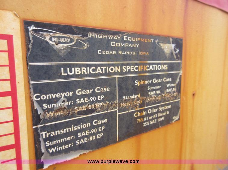 image for item I1848 Hi-way steel sand/salt spreader