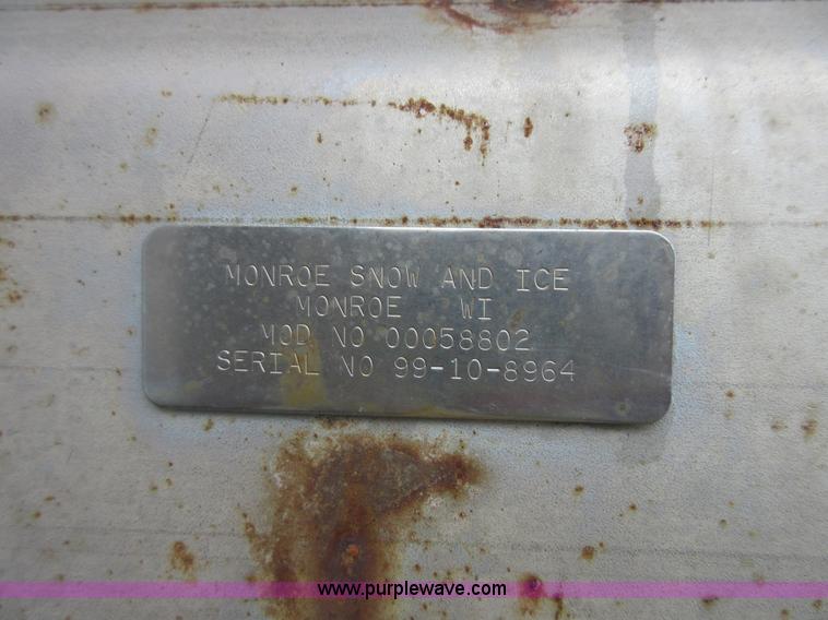 image for item I1849 Monroe stainless steel sand/salt spreader