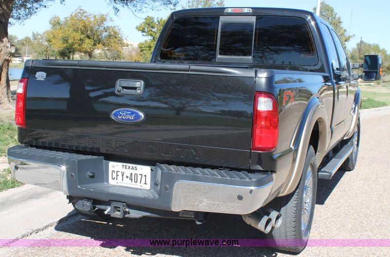 image for item J1388 2012 Ford F250 Super Duty Lariat Crew Cab pickup truck