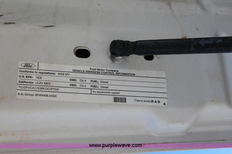 image for item J4270 2008 Ford F250 Super Duty SuperCab pickup truck