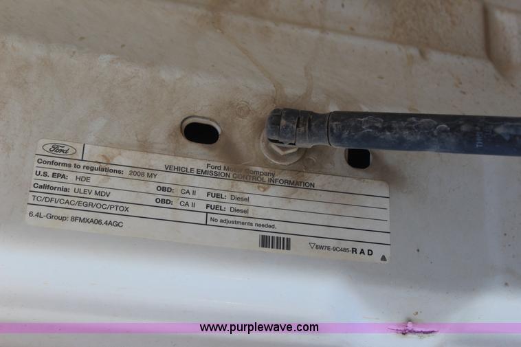 image for item J4271 2008 Ford F250 Super Duty pickup truck