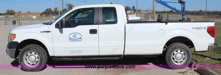 image for item J4272 2011 Ford F150 SuperCab pickup truck