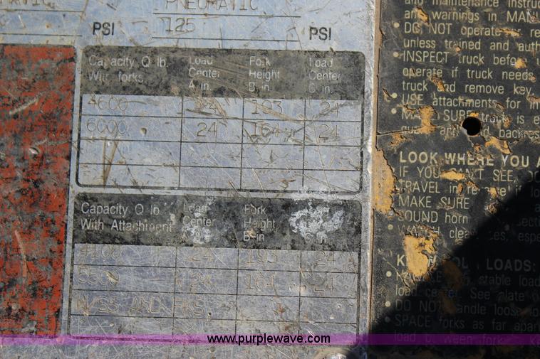 image for item J4281 1997 Yale GP060TFNUAE091 forklift