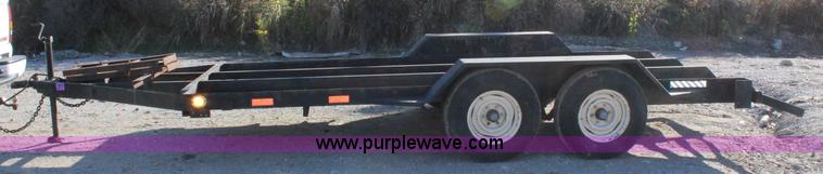 image for item J4282 Shop built utility trailer