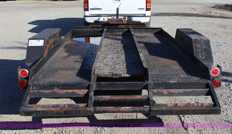 image for item J4282 Shop built utility trailer