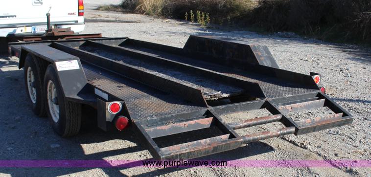 image for item J4282 Shop built utility trailer