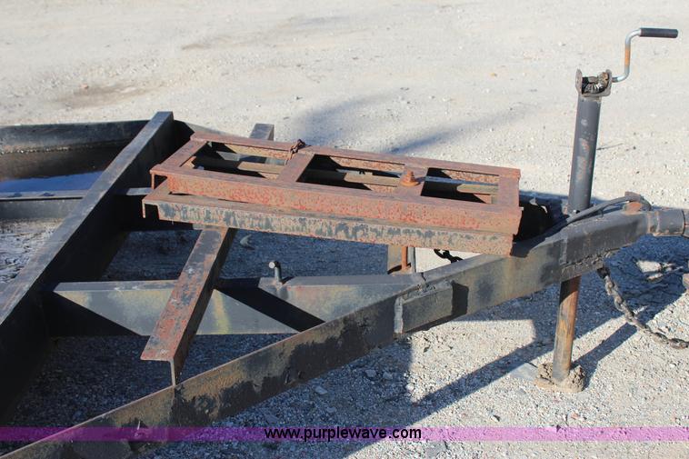 image for item J4282 Shop built utility trailer