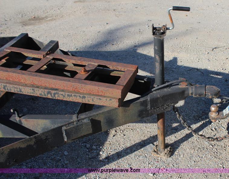 image for item J4282 Shop built utility trailer