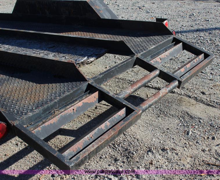 image for item J4282 Shop built utility trailer