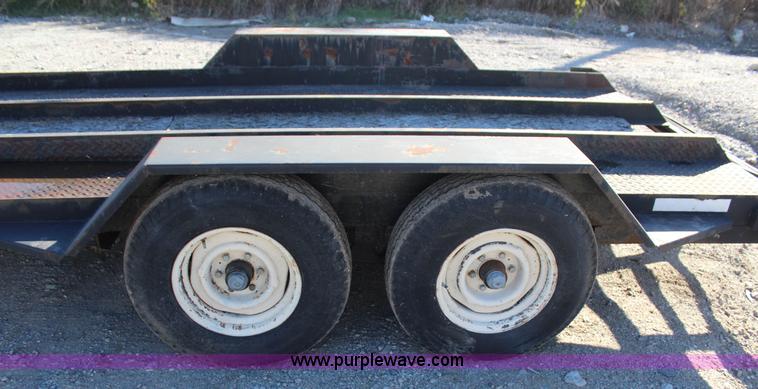 image for item J4282 Shop built utility trailer