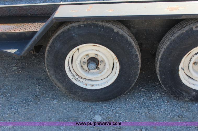 image for item J4282 Shop built utility trailer