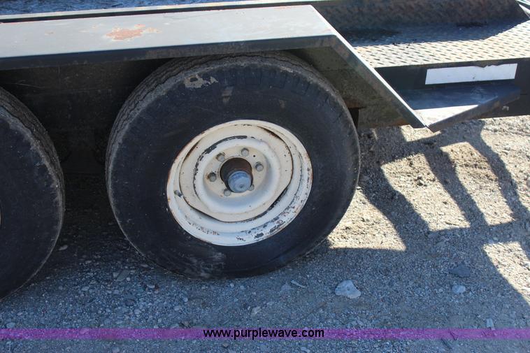 image for item J4282 Shop built utility trailer