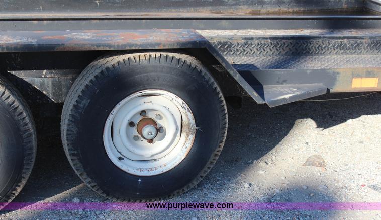 image for item J4282 Shop built utility trailer