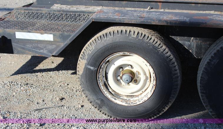 image for item J4282 Shop built utility trailer