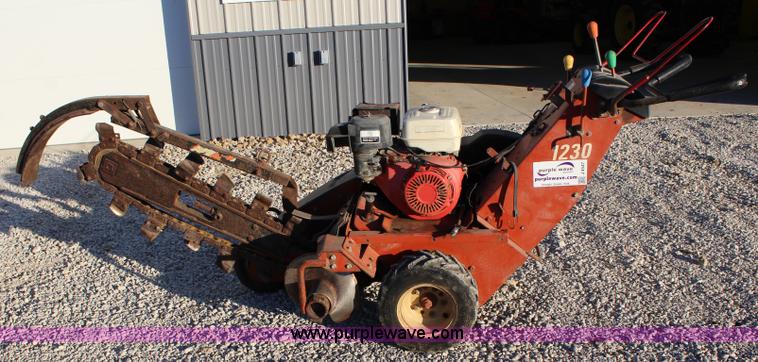 image for item J4547 Ditch Witch 1230H walk-behind trencher