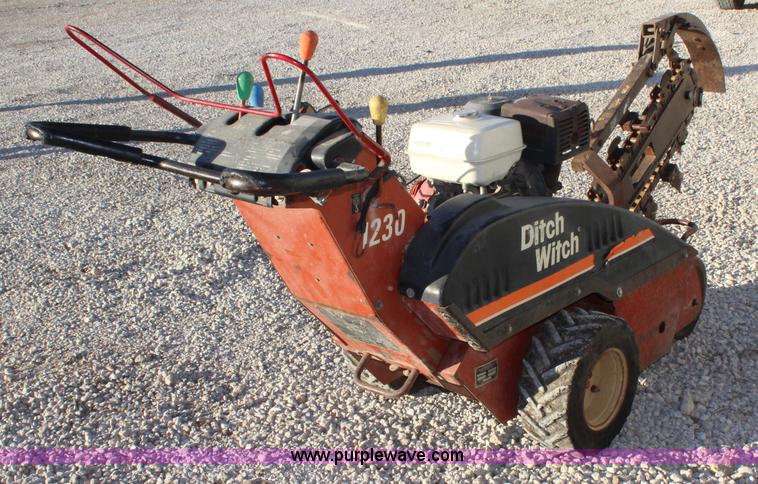 image for item J4547 Ditch Witch 1230H walk-behind trencher