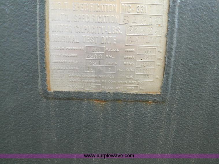 image for item J5167 1998 Chevrolet C7500 MC331 propane delivery truck