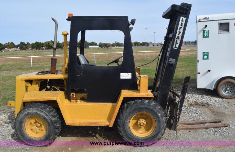 image for item J7005 Lift All L50 rough terrain forklift