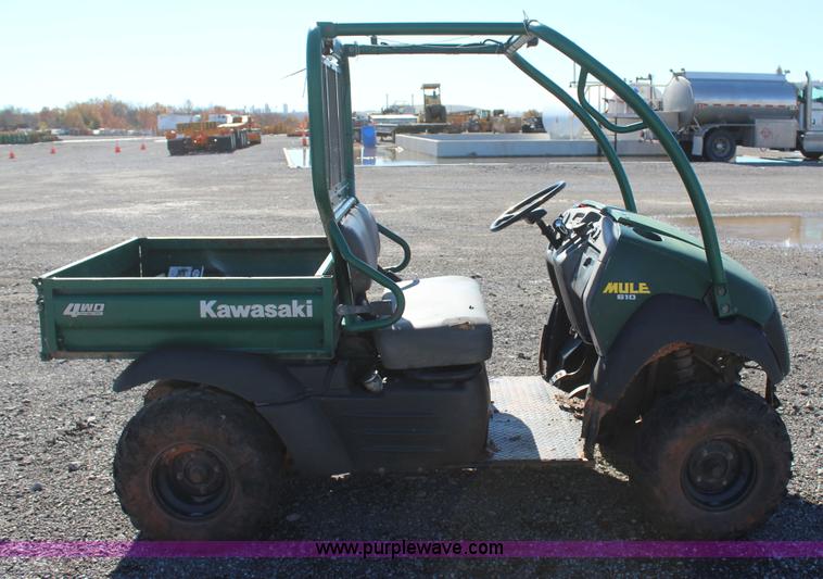 image for item J7741 2007 Kawasaki Mule 610 utility vehicle