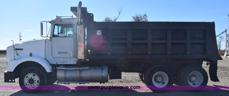 image for item K4915 1994 Kenworth T800 dump truck