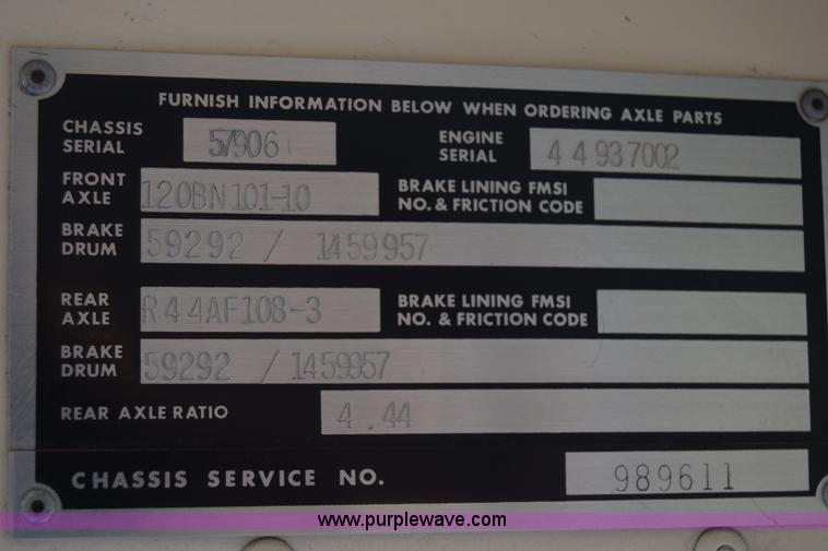 image for item K4967 1994 Blue Bird TC2000 school bus