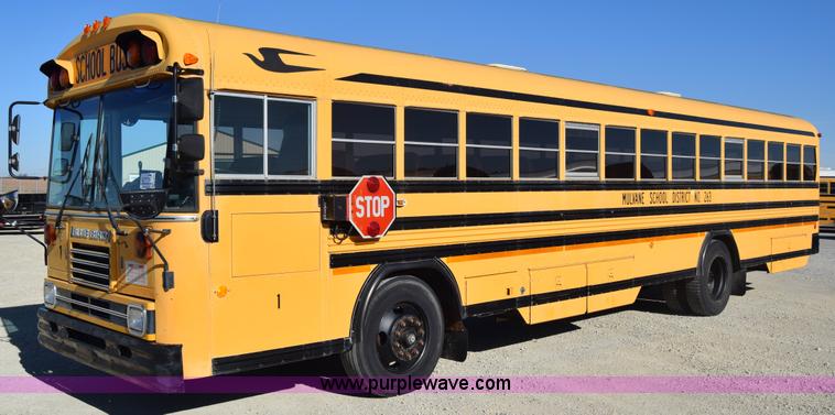 image for item K4968 1993 Blue Bird TC2000 school bus