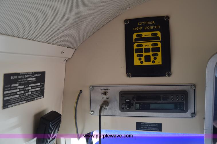 image for item K4968 1993 Blue Bird TC2000 school bus