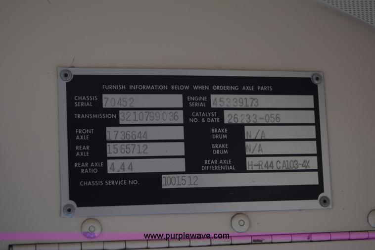 image for item K4969 1997 Blue Bird TC2000 school bus