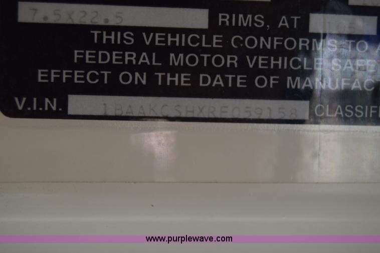 image for item K4971 1994 Blue Bird TC2000 school bus