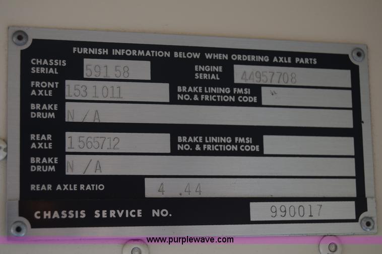 image for item K4971 1994 Blue Bird TC2000 school bus