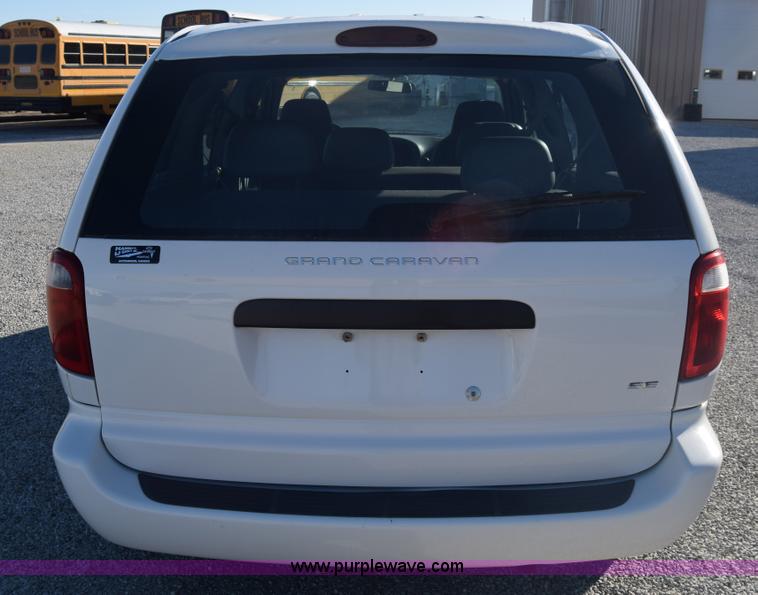 image for item K4974 2001 Dodge Grand Caravan SE van