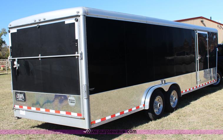 image for item L6022 2013 Wells CVGT3227 enclosed cargo trailer