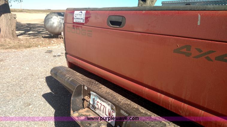 image for item L6034 2001 Dodge Ram 2500 Quad Cab pickup truck