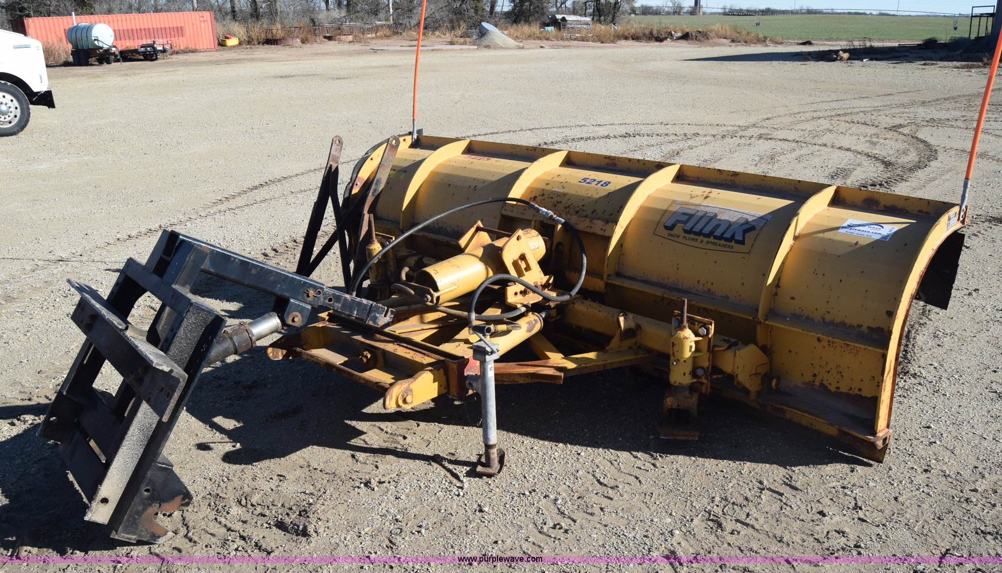 Flink 11PA38KSB snow plow in Sterling, KS Item K4914 sold Purple Wave