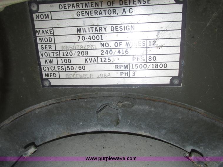 image for item AV9034 1985 Caterpillar 3306 turbo diesel engine