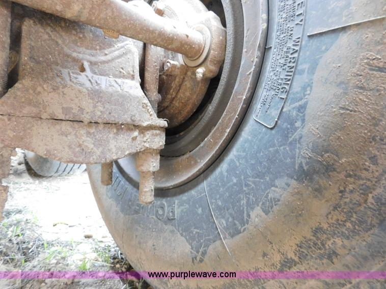 image for item AW9406 1978 Alabama Lowboy MTS 25 AW equipment trailer