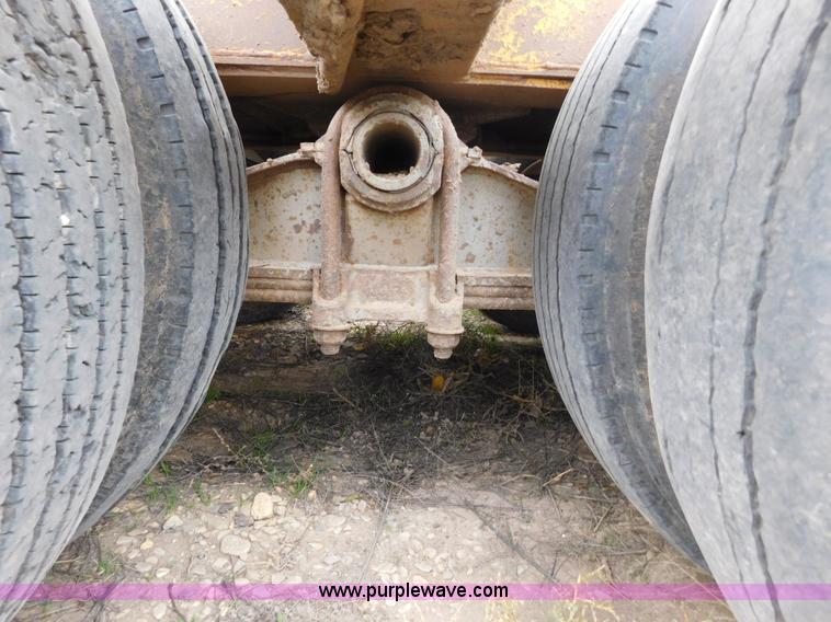 image for item AW9406 1978 Alabama Lowboy MTS 25 AW equipment trailer