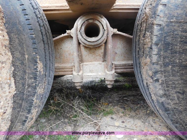 image for item AW9406 1978 Alabama Lowboy MTS 25 AW equipment trailer