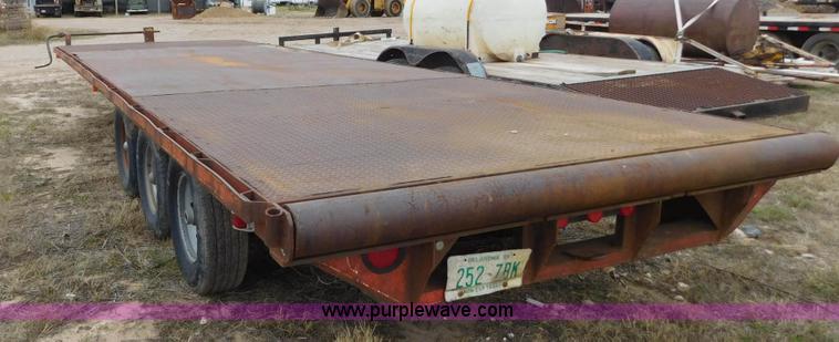 image for item AW9408 1980 Blair equipment trailer