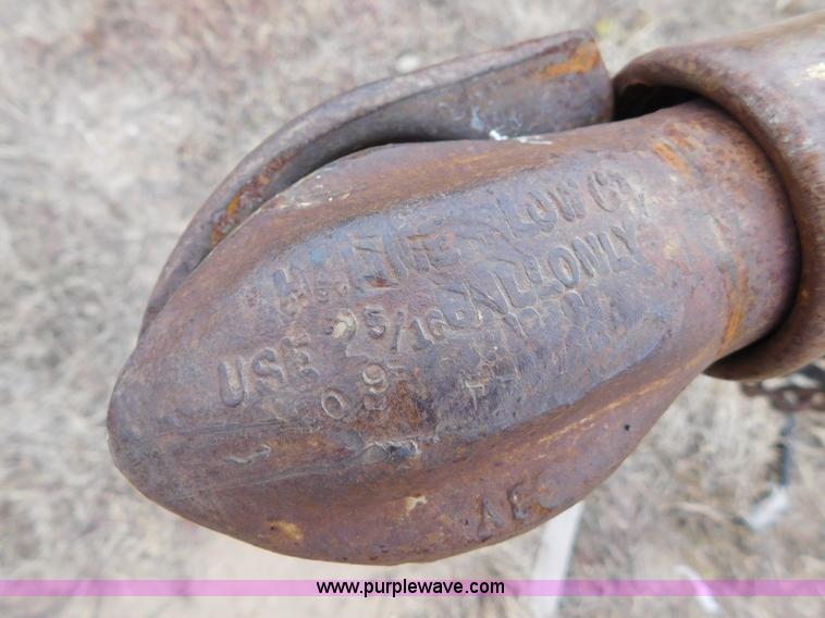 image for item AW9408 1980 Blair equipment trailer