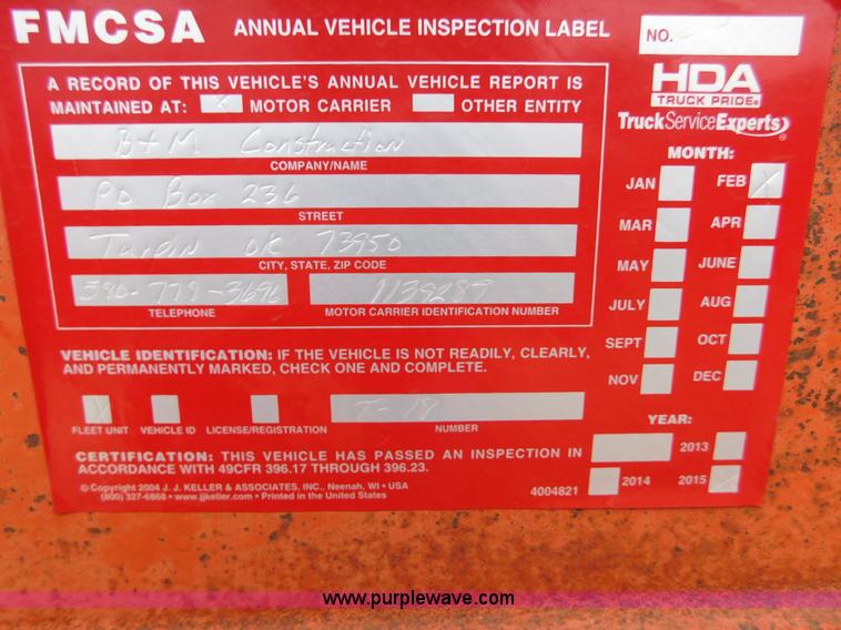 image for item AW9408 1980 Blair equipment trailer