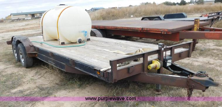 image for item AW9409 19'L x 82"W equipment trailer