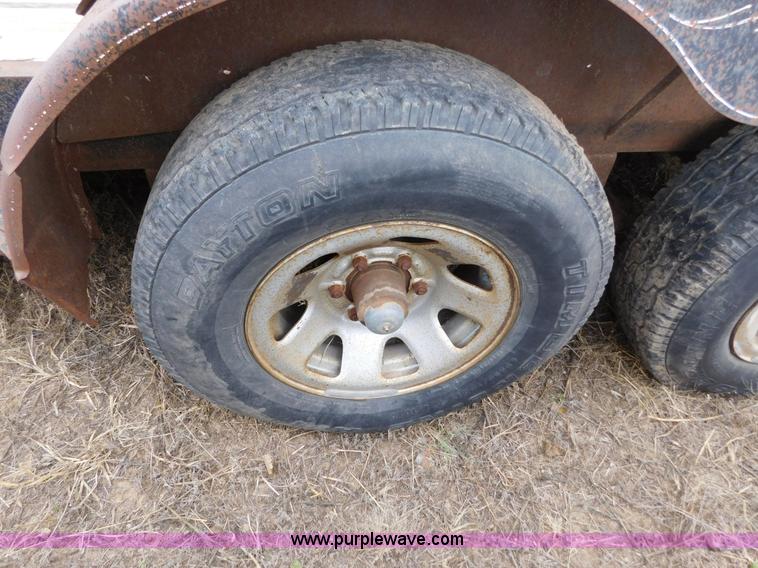 image for item AW9409 19'L x 82"W equipment trailer