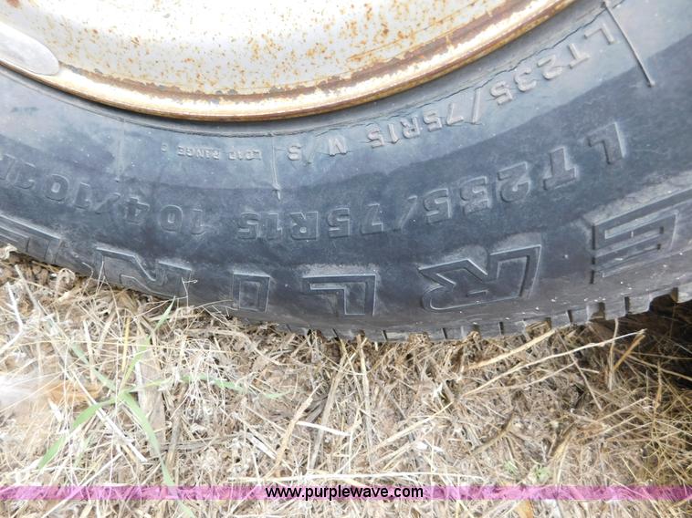 image for item AW9409 19'L x 82"W equipment trailer