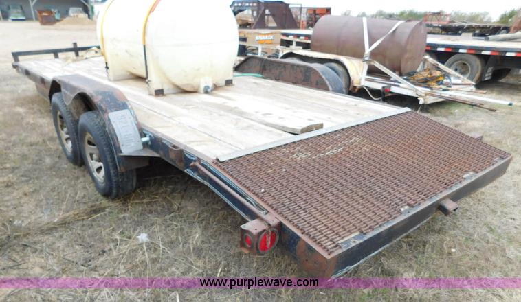 image for item AW9409 19'L x 82"W equipment trailer